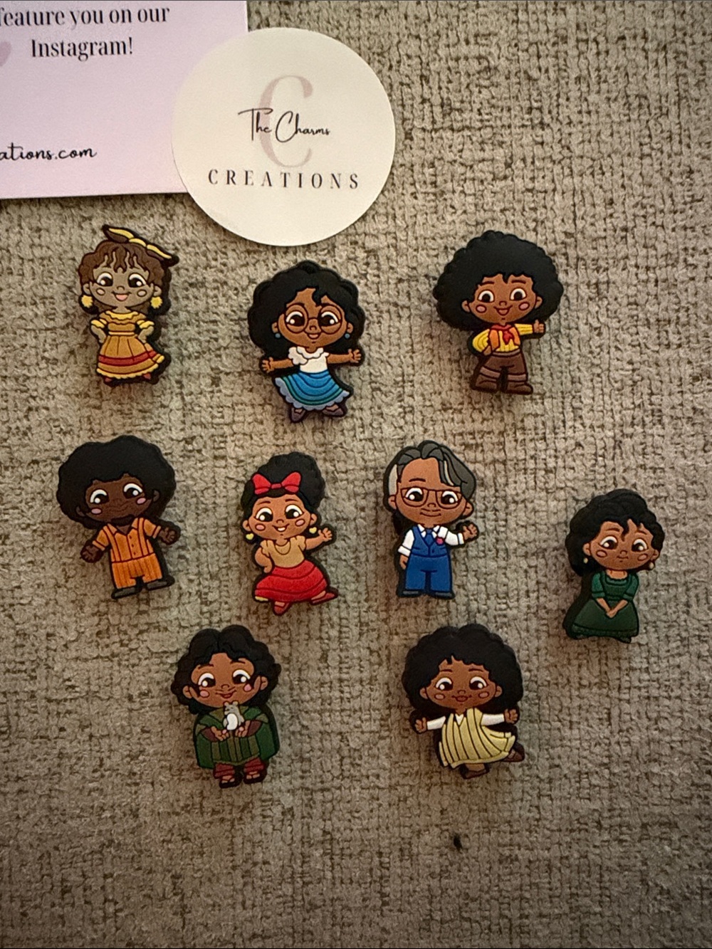 Encanto Disney Croc Charms Set